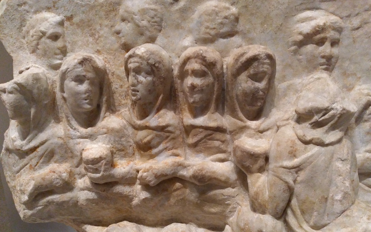 romersk skulptur, kvinner, prestinner