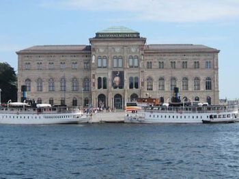 Nationalmuseet i Stockholm ligger flott til på Blasieholmen.&amp;#160;