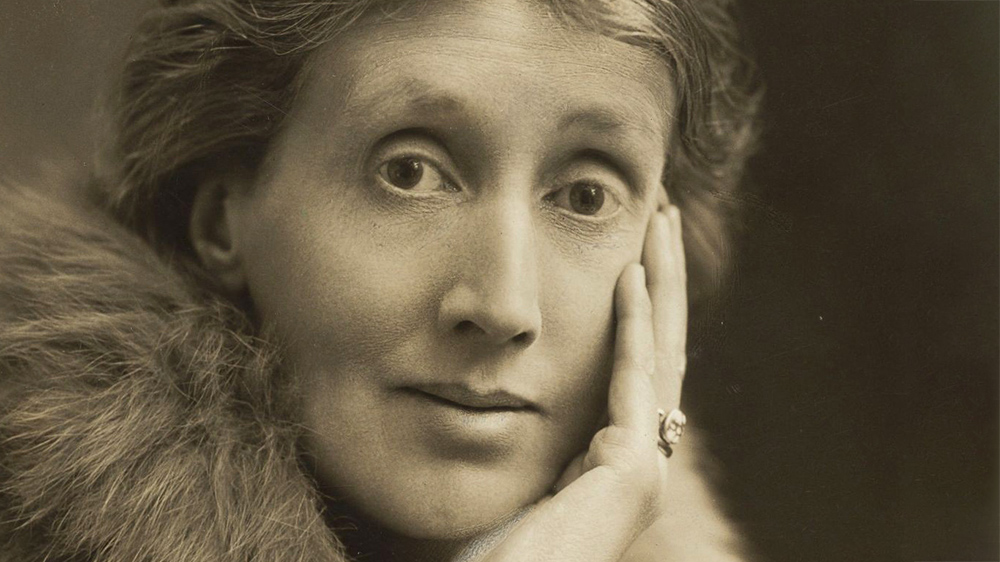 Portrait of Virgina Woolf.