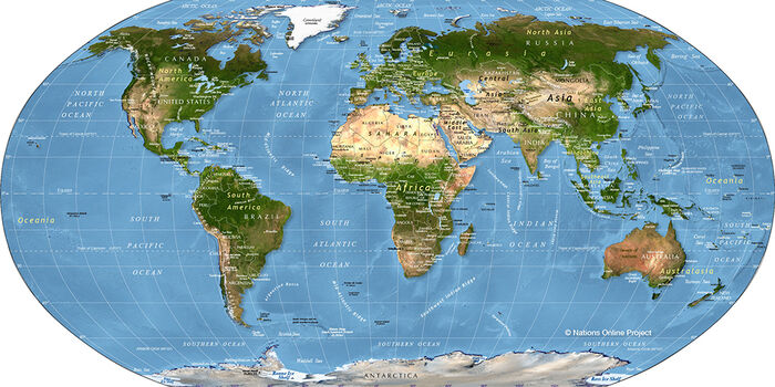 Et verdenskart. 