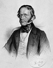František Palacký (1798-1876).  Historiker, politiker. Kalt "nasjonens far".
