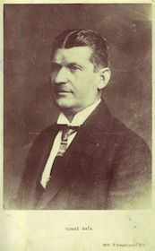 Tomáš Baťa (1876 -1932). Gründeren av Baťa-sko.