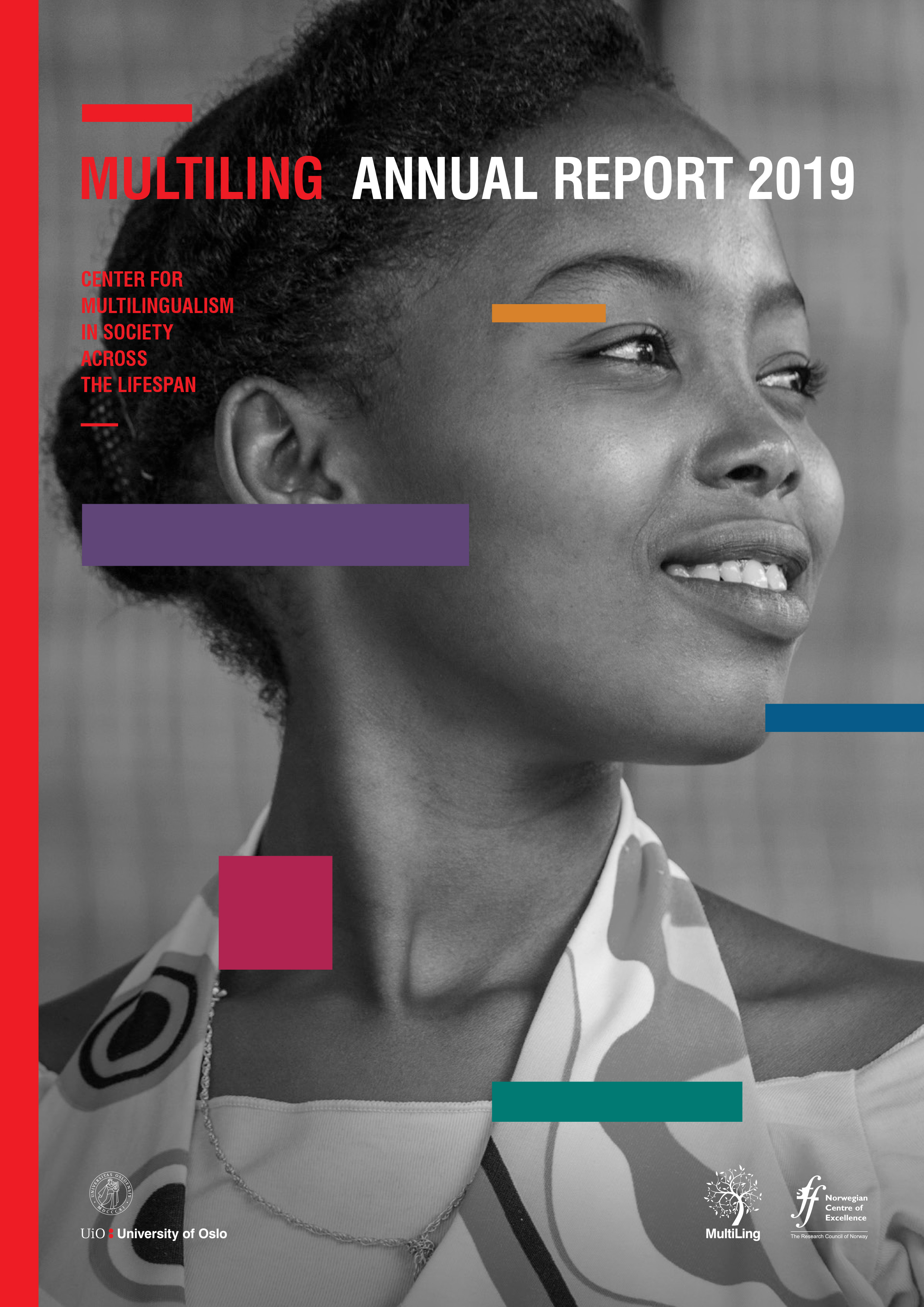 Cover of MultiLing's Annual Report 2017