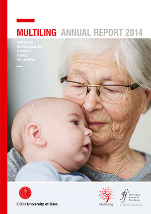 Cover of MultiLing's Annual Report 2014