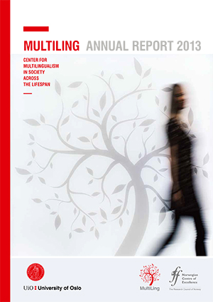 Cover of MultiLing's Annual Report 2013