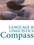 Language and Linguistics Compass front page
