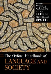 Oxford Handbook of Language and Society front page
