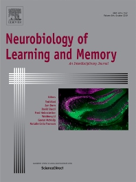 Cover of Neurobiology of Learning and Memory