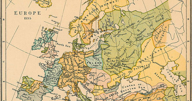 Europakart fra middelalderen